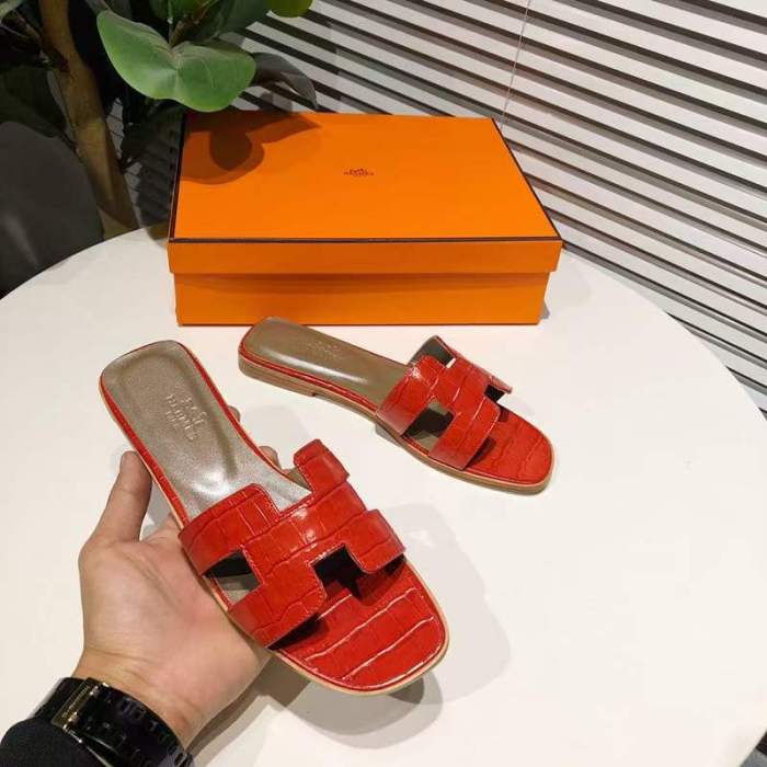  Arrenfashion Women H*ermes Top Sandals