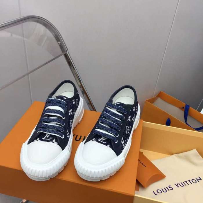 Women L*ouis V*uitton Top Sneaker (Arrenfashion)