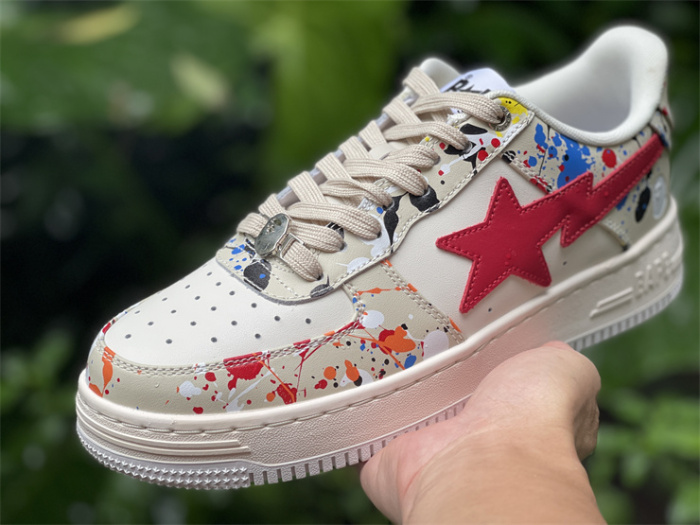  arrenfashion Men Women B*ape Top Sneaker