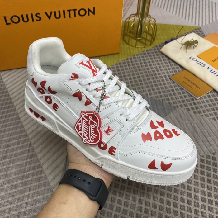  Arrenfashion Men Women L*ouis V*uitton Top Sneakers