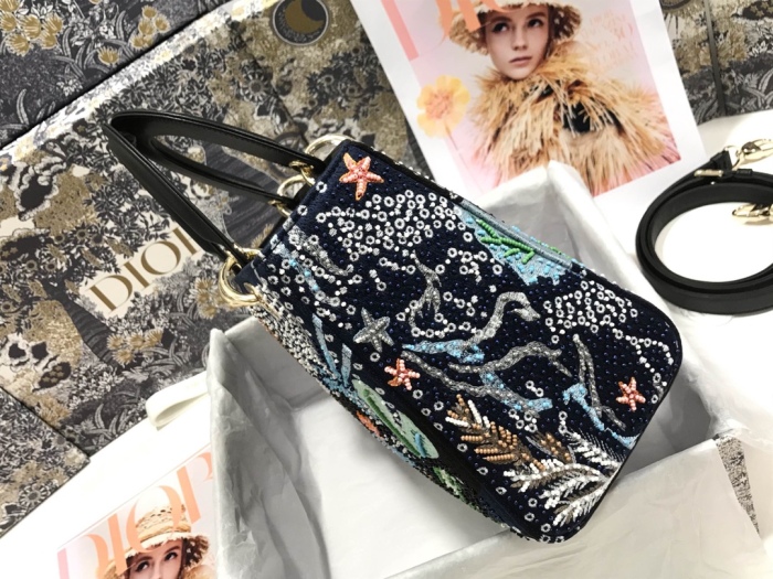  Arrenfashion D*ior Top Bag 24*20*11cm