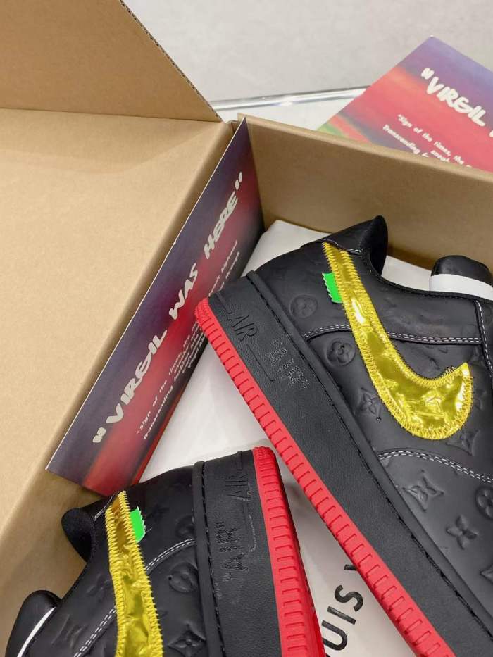 from Arrenfashion Men Women L*ouis V*uitton x NIKE Air force1 22ss