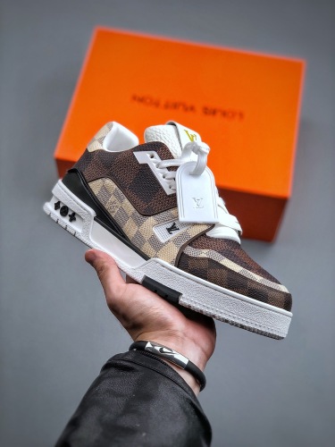 Men Women L*ouis V*uitton Top Sneaker (Arrenfashion)