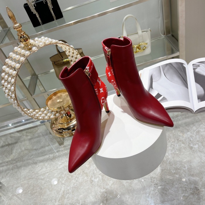 Women L*ouis V*uitton Top Boots ( Arrenfashion)