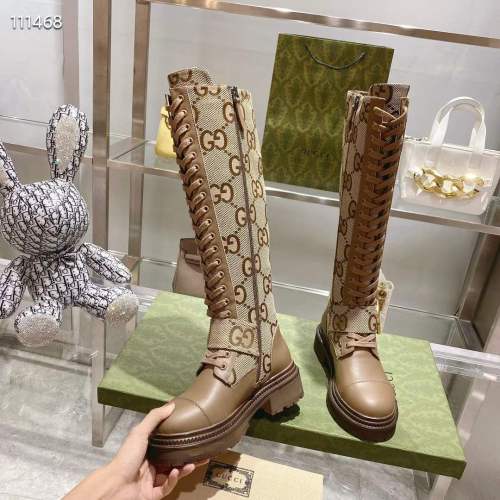 Women G*ucci Top Boots （Arrenfashion）