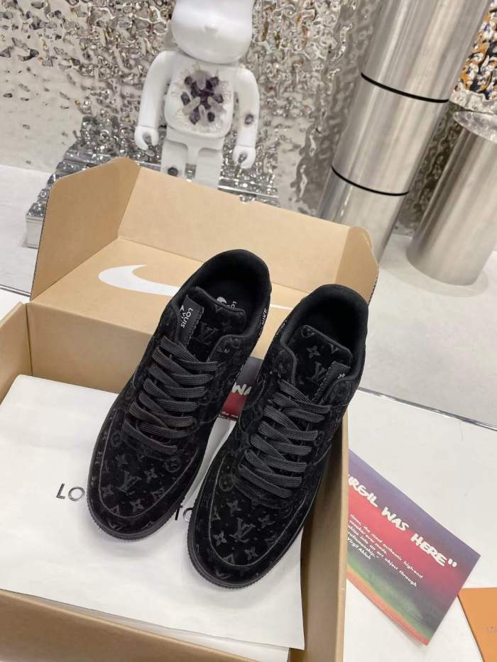  from Arrenfashion Men Women L*ouis V*uitton x NIKE Air force1 22ss