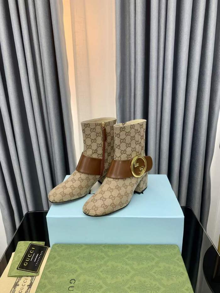 Women G*ucci Top Boots （Arrenfashion）