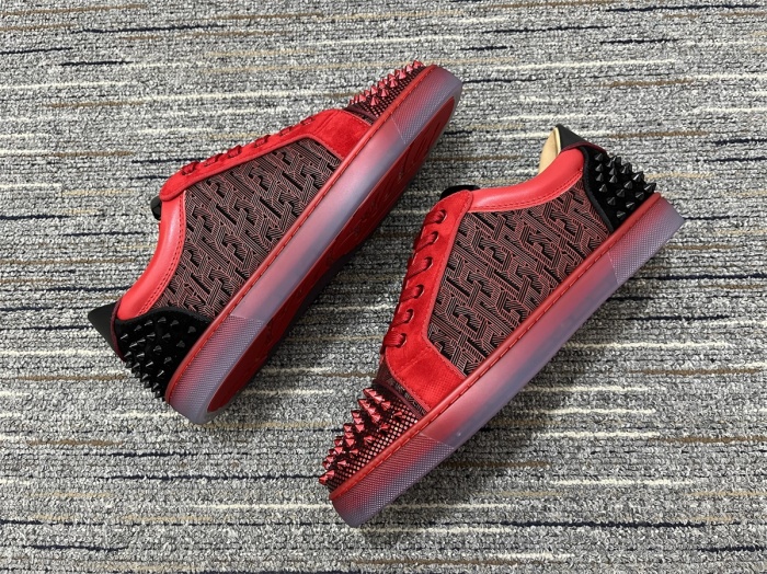  Arrenfashion Men C*hristian L*ouboutin Low Top Sneakers