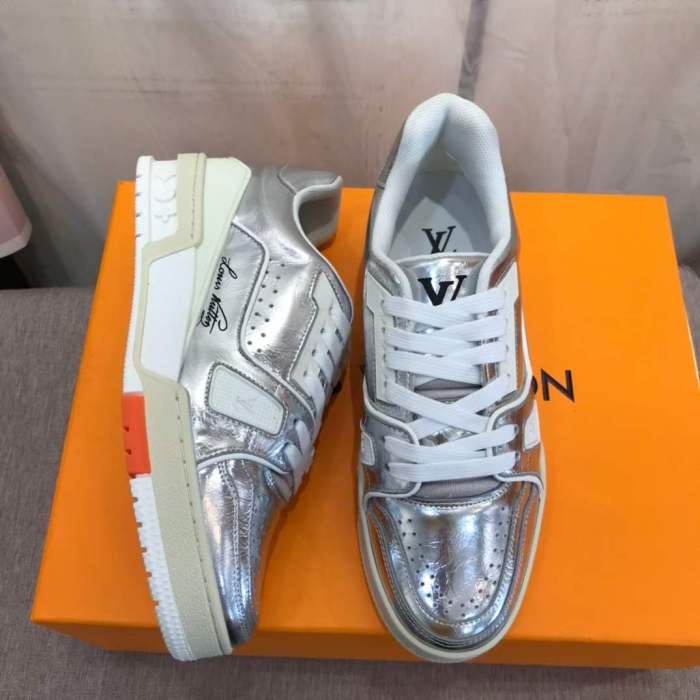  Arrenfashion Men Women L*ouis V*uitton Top Sneakers