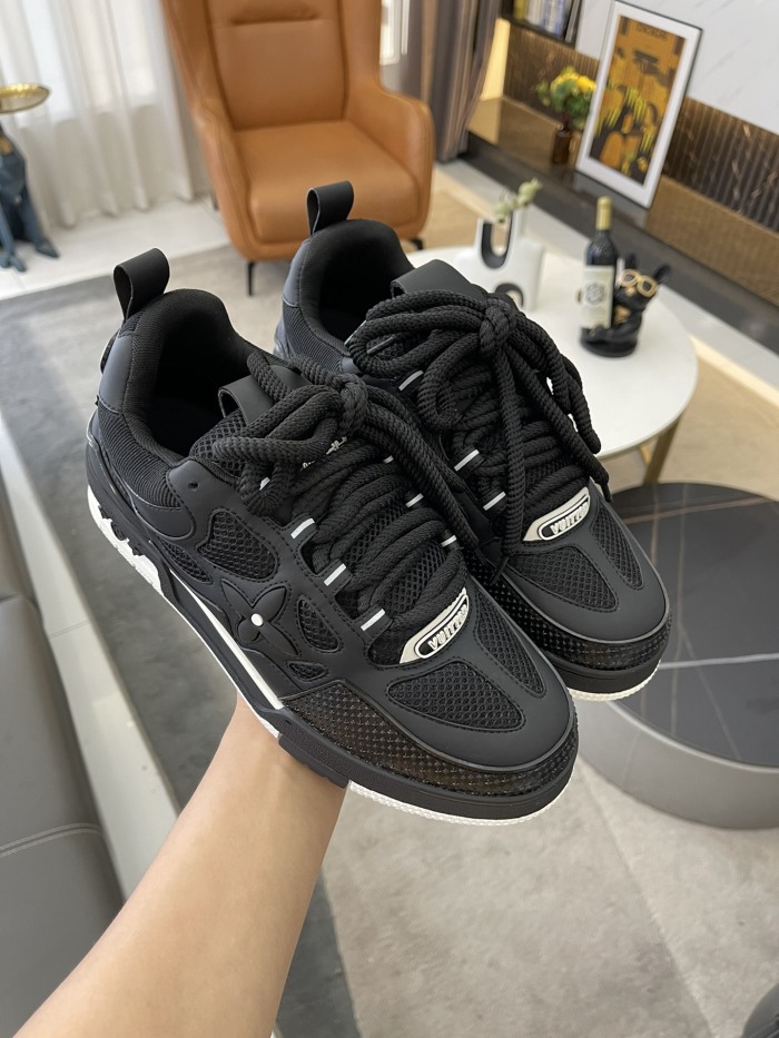  Arrenfashion Men Women L*ouis V*uitton Top Sneakers