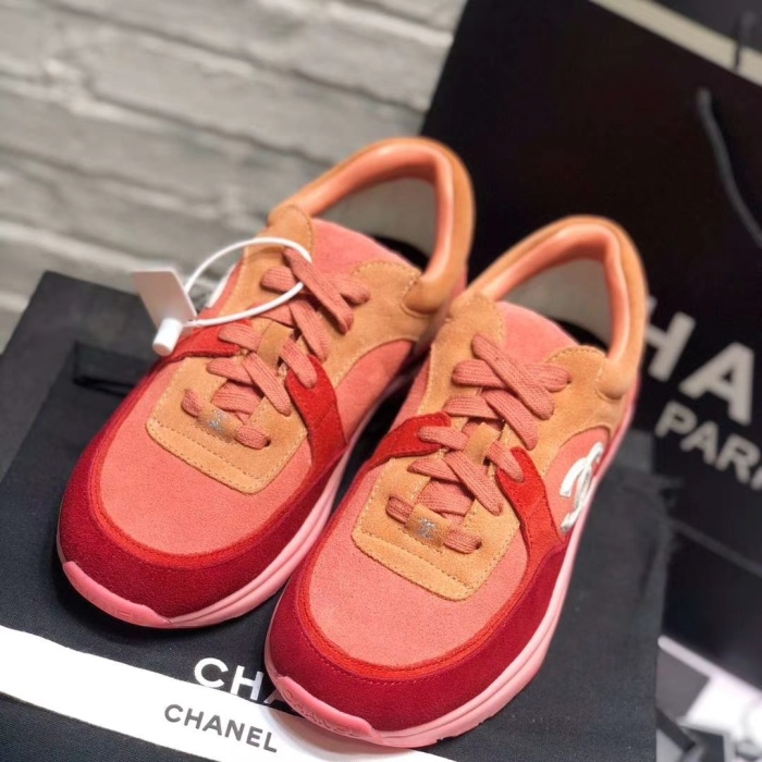  Arrenfashion Women C*hanel Top Sneaker