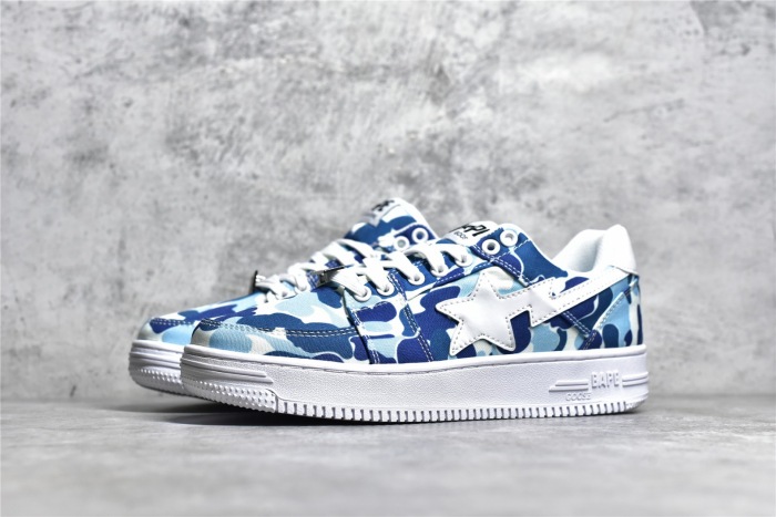 Men Women B*ape sta to low Top Sneaker ( arrenfashion)