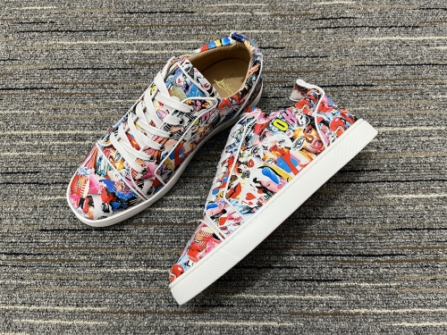  Arrenfashion Men C*hristian L*ouboutin Low Top Sneakers