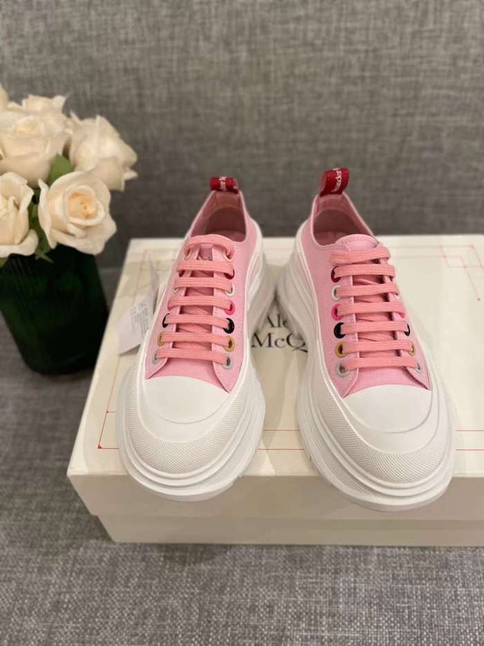 Men Women A*lexander M*cqueen Top Sneaker （ Arrenfashion ）