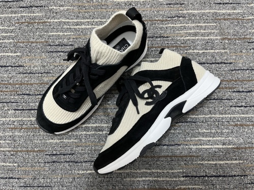  Arrenfashion Women C*hanel Top Sneaker