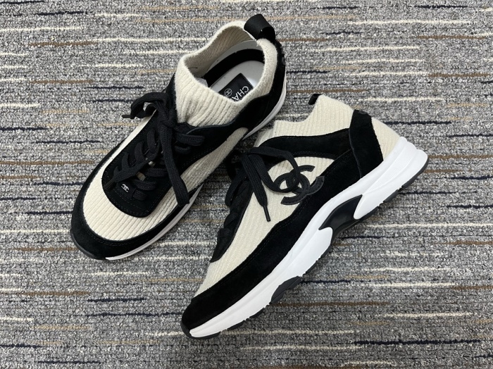  Arrenfashion Women C*hanel Top Sneaker