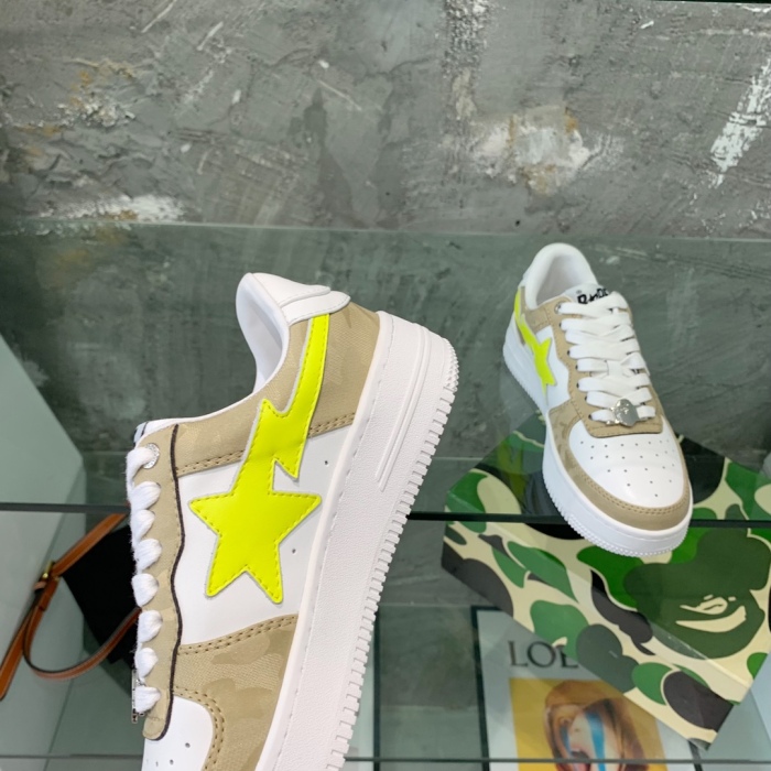  arrenfashion Men Women B*ape Top Sneaker