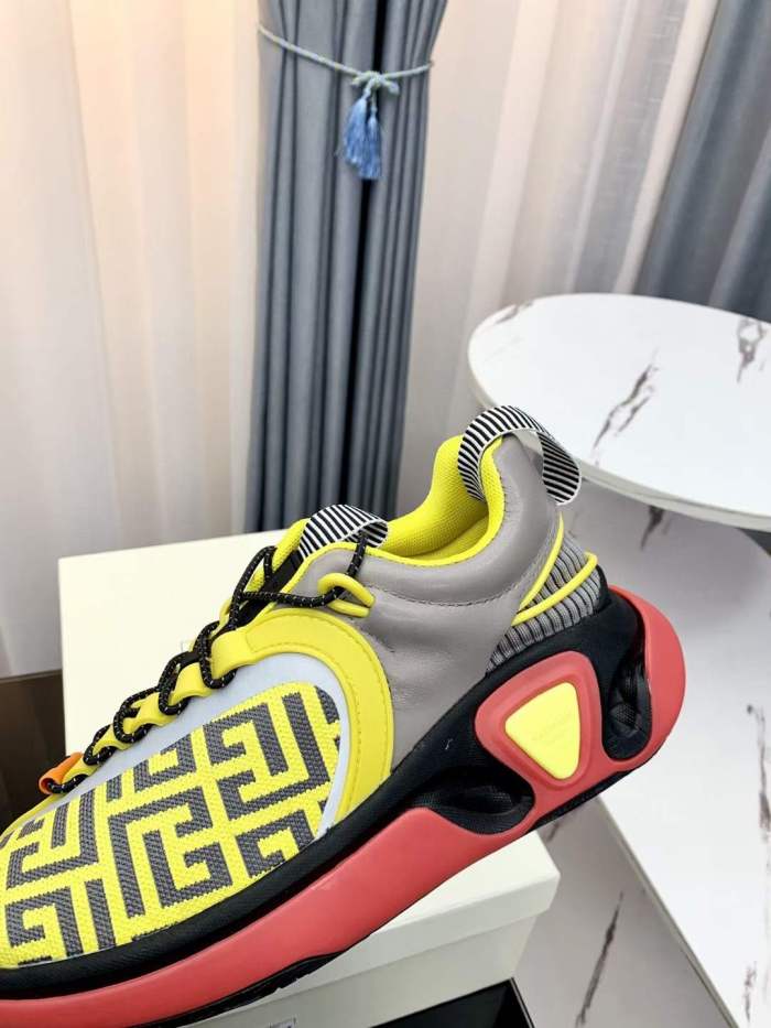 Men Women B*almain Top Sneakers (Arrenfashion)