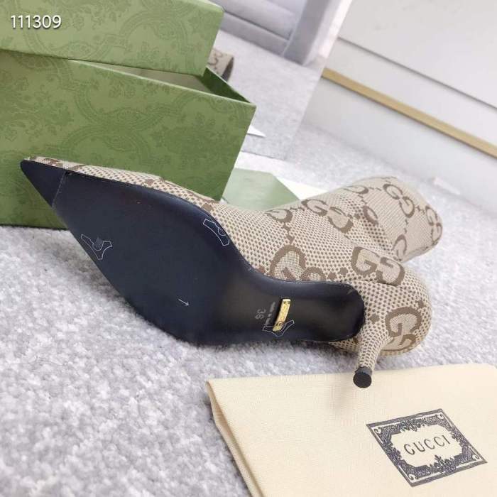 Women G*ucci Top Boots （Arrenfashion）