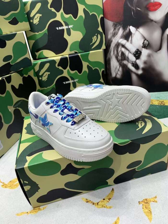 Men Women B*ape sta low Top Sneaker (arrenfashion)