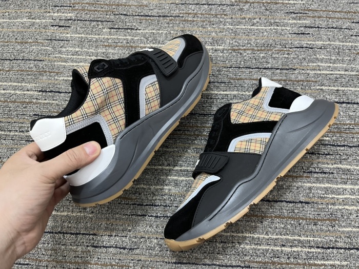 Arrenfashion Men B*urberry Top Sneakers