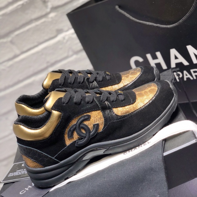Arrenfashion Men Women C*hanel Top Sneaker