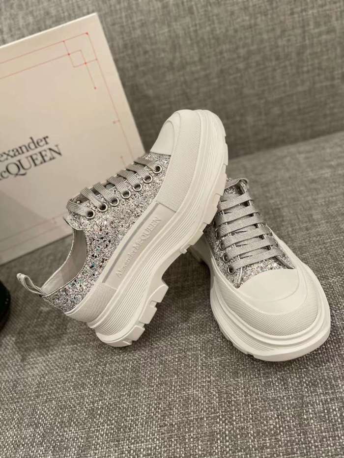 Men Women A*lexander M*cqueen Top Sneaker （ Arrenfashion ）