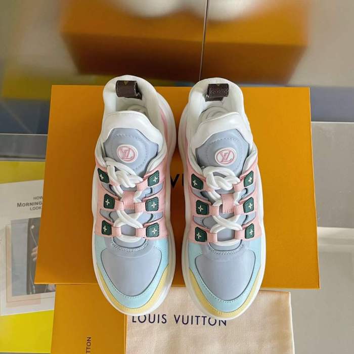 Women L*ouis V*uitton Top Sneaker (Arrenfashion)