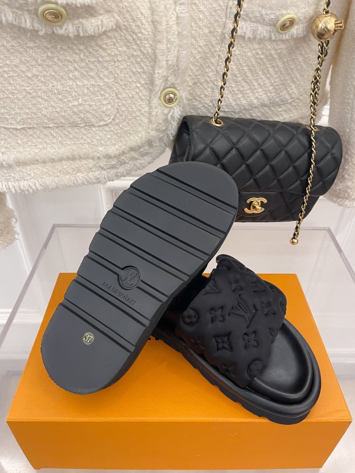  Arrenfashion Men Women L*ouis V*uitton Top Sandals