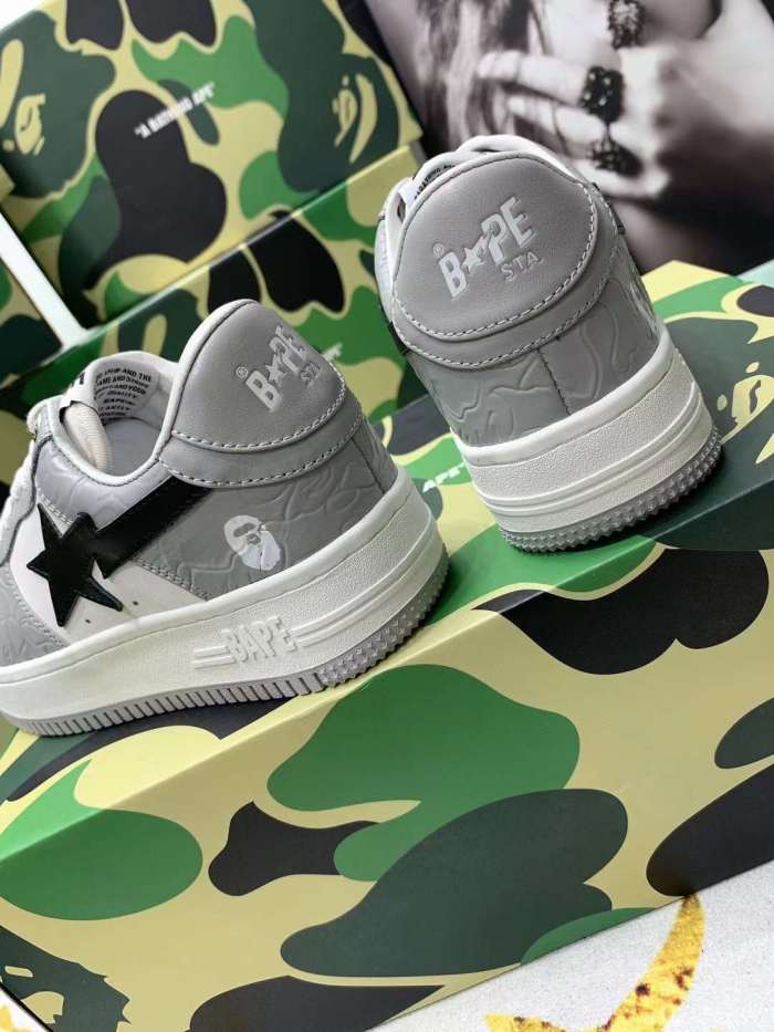 Men Women B*ape sta low Top Sneaker ( arrenfashion)