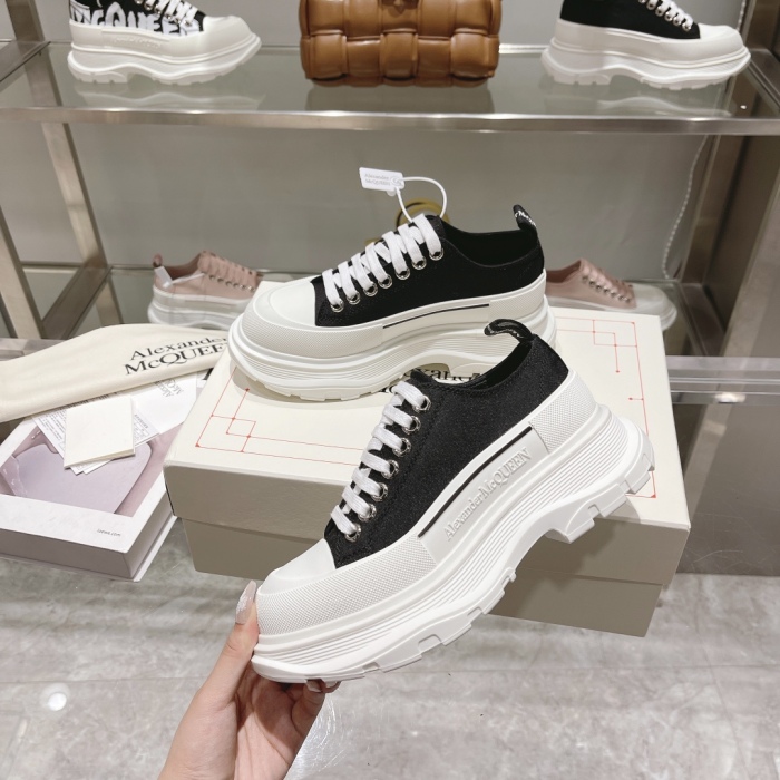 Men Women A*lexander M*cqueen Top Sneaker （ Arrenfashion ）