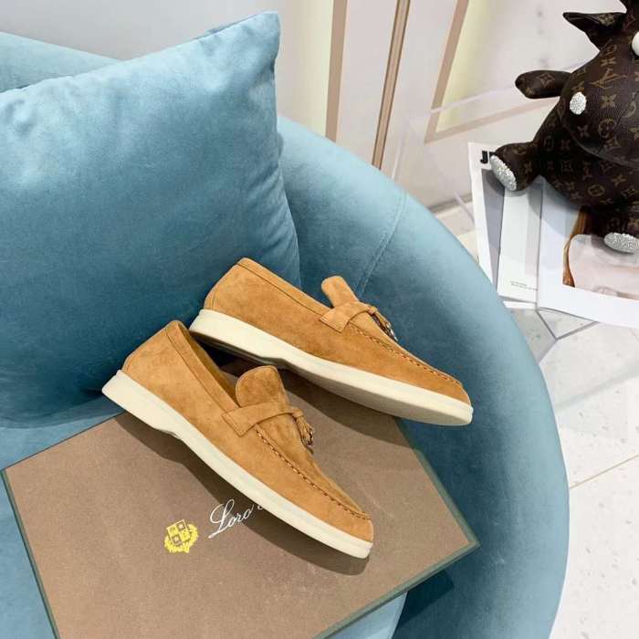 Men Women L*oro P*iana Top Loafer （Arrenfashion）