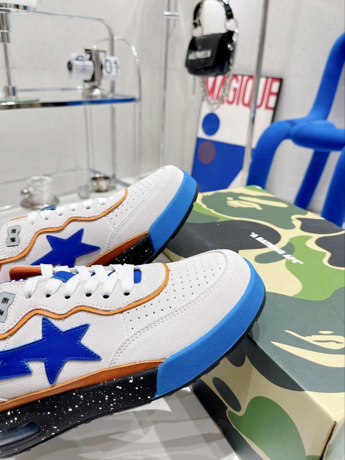 Men Women B*ape sta to low Top Sneaker ( arrenfashion)