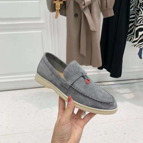 Men Women L*oro P*iana Top Loafer （Arrenfashion）