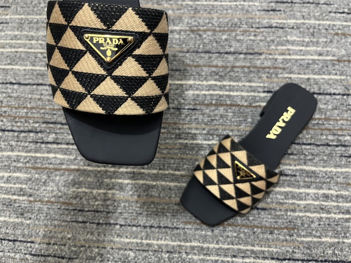  Arrenfashion Women P*rada Top Sandals