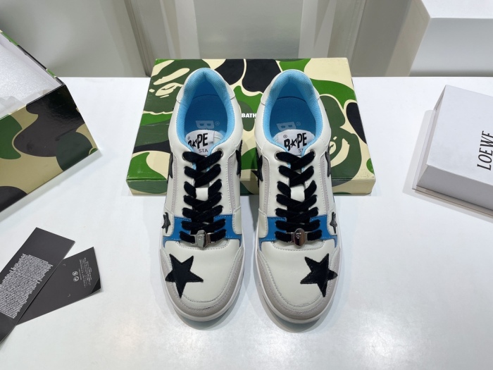  arrenfashion Men Women B*ape Top Sneaker