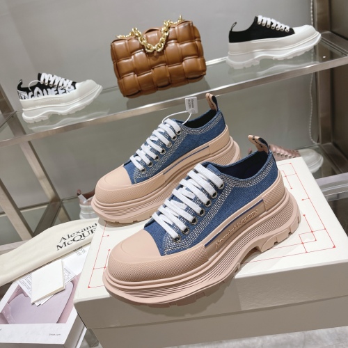 Men Women A*lexander M*cqueen Top Sneaker （ Arrenfashion ）