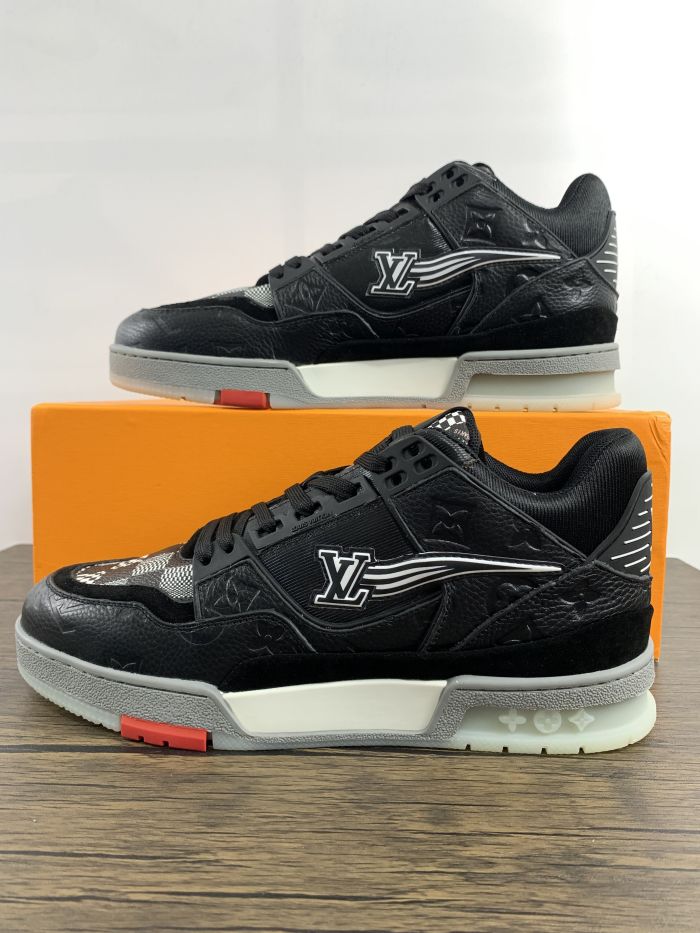  Arrenfashion Men L*ouis V*uitton L*V Trainer Top Sneakers