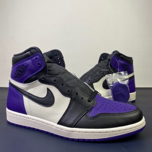  Arrenfashion Air Jordan 1 Court Purple 555088-501