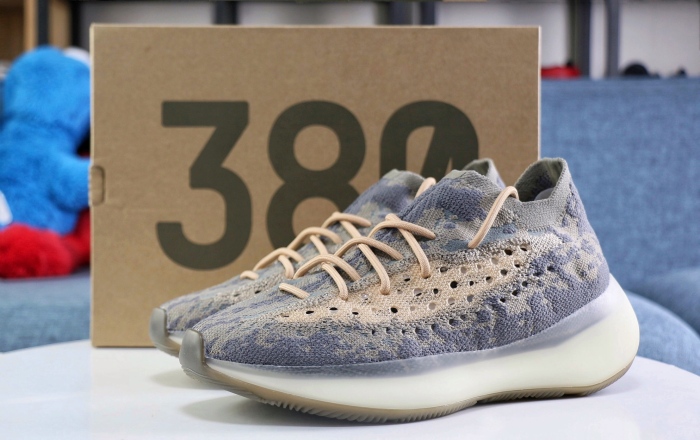  Arrenfashion  Arrenfashion Yeezy Boost 380 Mist Non Reflective