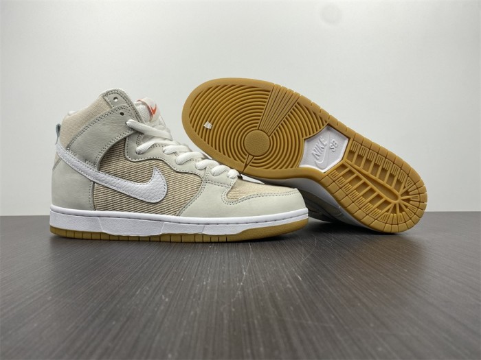  from Arrenfashion Nike SB Dunk High “Unbleached Pack” DA9626-100