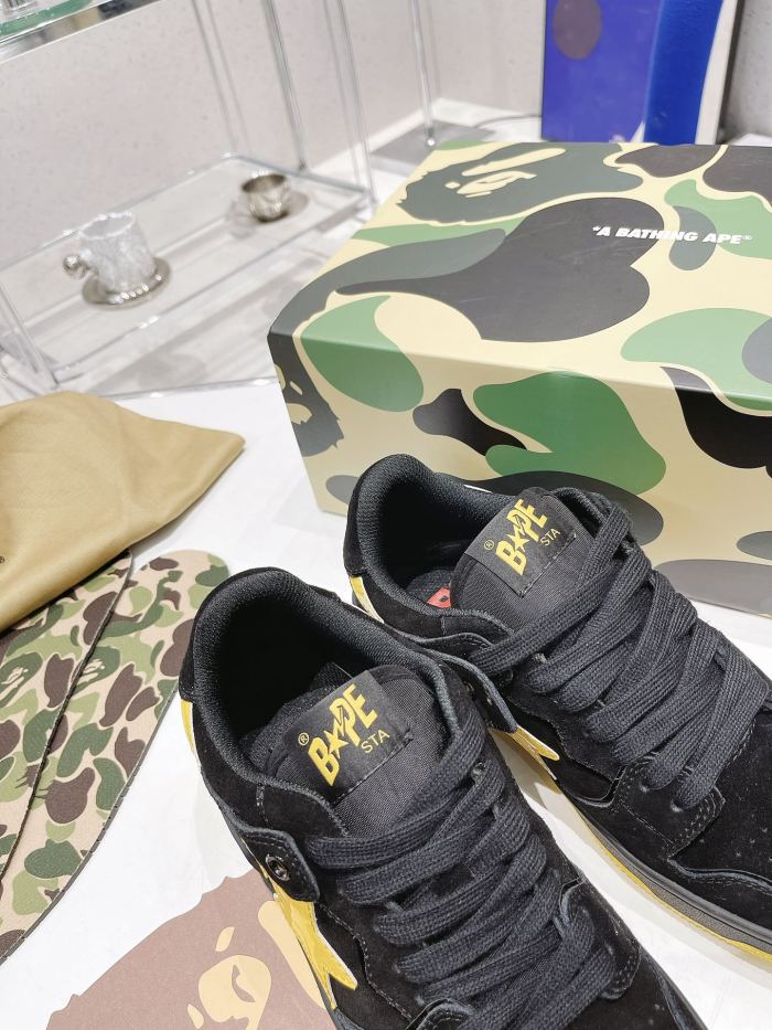  arrenfashion Men Women B*ape Top Sneaker