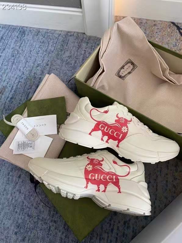  Arrenfashion Men Women G*ucci Top Sneaker