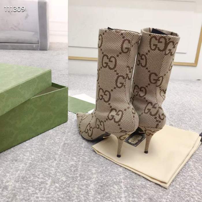 Women G*ucci Top Boots （Arrenfashion）