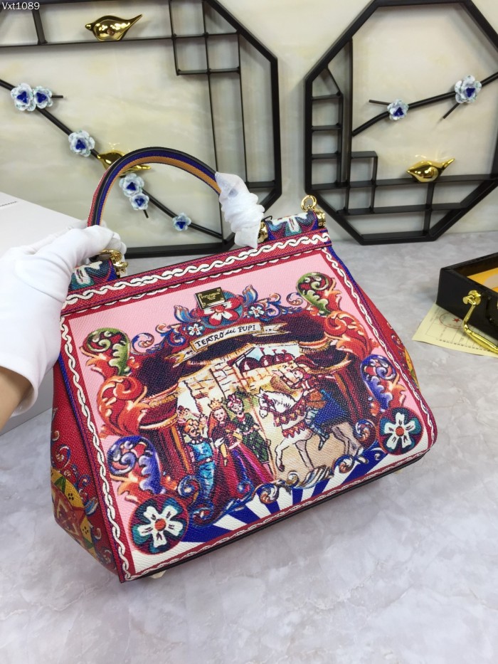  Arrenfashion D*olce&G*abbana Top Bag 25*20*12cm
