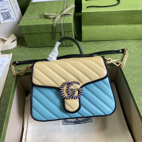  Arrenfashion G*ucci Top Bag 21*15.5*8cm