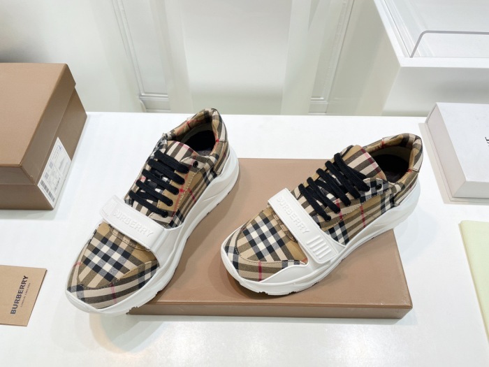 Arrenfashion Men B*urberry vintage Top Sneakers
