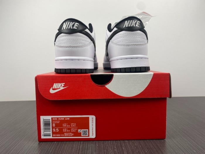  from Arrenfashion Nike Dunk Low white and black 2022 DD1503-113