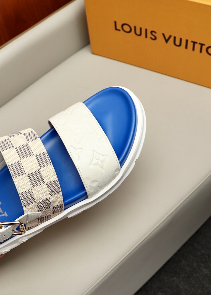 Men L*ouis V*uitton Top Slippers (Arrenfashion)
