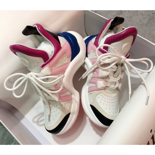  Arrenfashion Women L*ouis V*uitton Top Sneaker Top Sneaker